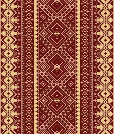 Traditional ethnic songket pattern motif... | Premium Vector #Freepik #vector #background #pattern #vintage #gold Tenun Pattern, Songket Design, Ethnic Design Pattern, Songket Pattern, Background Motif, Etnic Pattern, Malaysian Culture, Fabric Texture Seamless, Traditional Background