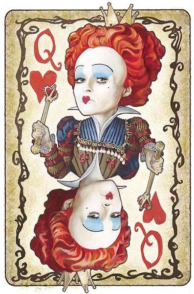 giant playing cards decoration | Queen of Hearts / Alice in Wonderland Party Ideas ... Queen Of Hearts Card, Queen Of Hearts Alice, Alice In The Wonderland, Card Quotes, Hearts Card, Go Ask Alice, Disney Fine Art, Alice And Wonderland, We're All Mad Here