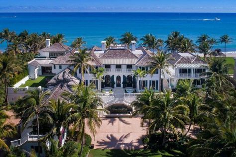 Tiger Woods Ex Wife, Florida Mansion, Beach Mansion, Caribbean Style, Palm Beach Florida, Palm Beach County, Waterfront Homes, Luxury Property, Florida Home