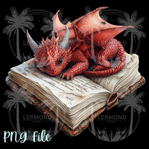 Dnd Red Dragon Art, Black And Red Dragon Art, Baby Dragons Art, Red Baby Dragon, Fantasy Dragon Art, Dragon Pet Fantasy Art, Dragon Png, Dragon Rouge, Baby Dragons