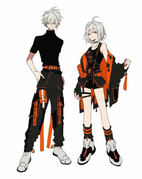 Izana And Senju, Sanzu And Senju, Cyberpunk Outfit, Izana Kurokawa, Tokio Revengers, Cyberpunk Fashion, Drawing Anime Clothes, 캐릭터 드로잉, Hero Costumes