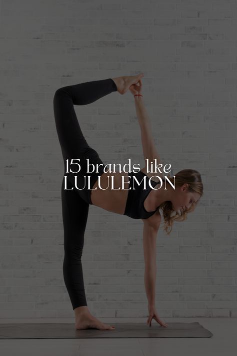 If you're looking for quality athleisure wear and outfits, look no further than Lululemon. But don't limit yourself, as there are other great brands out there to explore. We've picked our favorite 15 for you to check out, whether you're looking for something casual or something more sporty. See our high-quality picks on our website. Workout Outfits For Women Lululemon, Workouts Outfits Women, Beyond Yoga Outfit, Yoga Outfits Aesthetic, Pilates Clothes Outfit, Pilates Outfits For Women, Pilates Workout Outfit, Athletic Wear Aesthetic, Cute Pilates Outfit