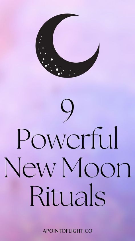 9 powerful new moon rituals New Moon Magic Intentions, New Moon Manifesting, October New Moon Ritual, New Moon Cinnamon Ritual, New Moon Protection Spell, New Moon Release Ritual, New Moon Money Manifestation, Black Moon Ritual, New Moon Manifestation Spell