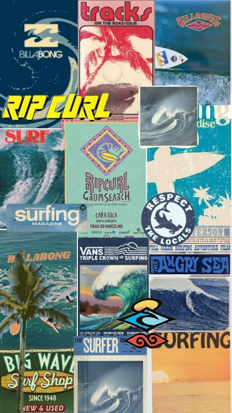 Surfing Wallpaper, Surfer Room, Surf Posters, Beach Room Decor, Surf Room, Beach Wall Collage, Cute Summer Wallpapers, Surf Poster, Summer Wallpapers