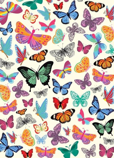 Butterfly Pattern Kristina Webb, Picture Collage Wall, Photo Wall Collage, Iphone Background Wallpaper, Art Collage Wall, Hippie Art, Picture Collage, Butterfly Wallpaper, Cute Wallpaper Backgrounds