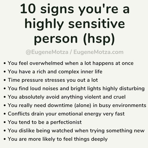 Highly Sensitive Person Traits, Sensitive Quotes, Noise Sensitivity, Fast 8, Emotional Energy, Doing Your Best, Sensitive Person, Trying Something New, Highly Sensitive People