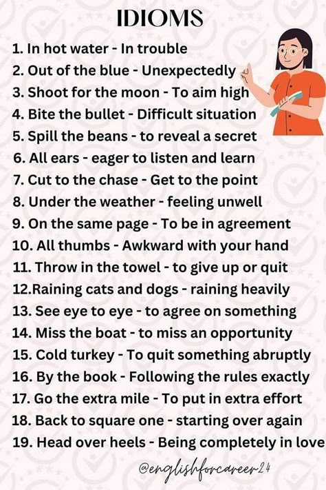 Studie Hacks, English Phrases Sentences, English Word Book, Phrases And Sentences, English Transition Words, New Vocabulary Words, Transition Words, English Phrases Idioms, Idioms And Phrases