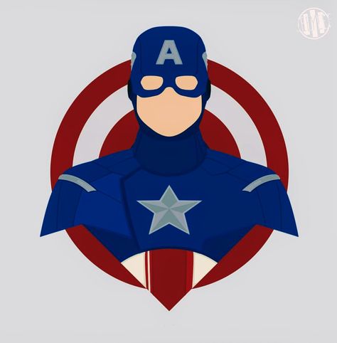 Captain America Drawing Captain America, Marvel Cartoon Drawings, Captain America Painting, Captain America Sketch, America Painting, Captain America Drawing, America Drawing, Caption America, Captain America Logo