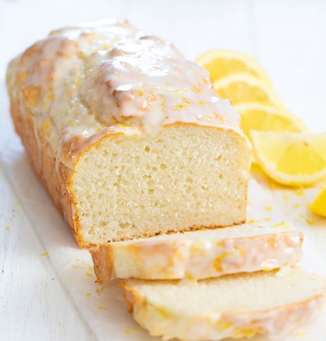 3 Ingredient Lemon Bread Easy Lemon Bread, Simply Lemonade, Bread Rolls Recipe, Lemon Bread, Lemon Yogurt, Chocolate Chip Cookie Bars, Desserts Vegan, Yogurt Cake, Easy Bread Recipes