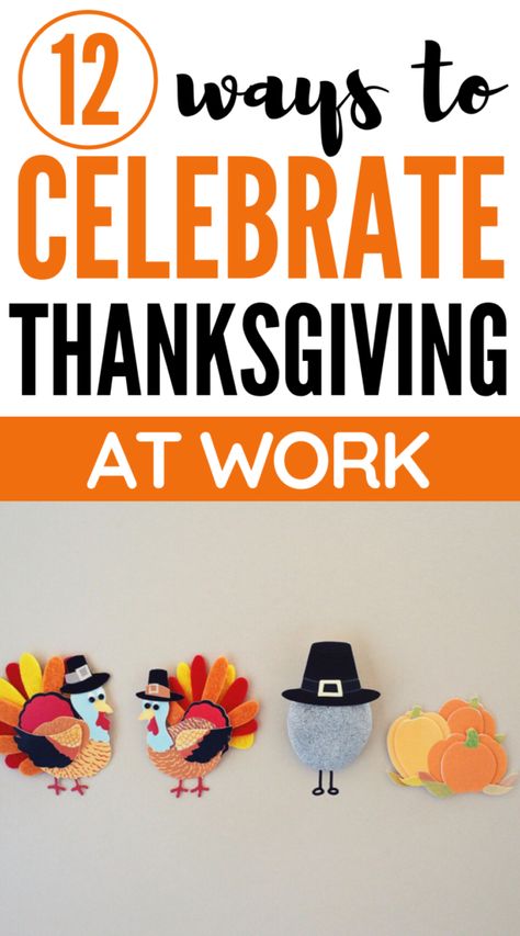 10 Easy Ways to Celebrate Thanksgiving at Work Thanksgiving Events For Work, Thanksgiving Month Ideas, Thanksgiving Activities For The Office, Fun Thanksgiving Ideas For Work, Thanksgiving For Staff, Friendsgiving At Work, Staff Morale Booster Thanksgiving, Thankful Ideas For Work, Thanksgiving Activities For Workplace