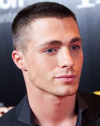 Crewcut Colton Haynes Haircut, Hair Clipper Sizes, Widows Peak Hairstyles, Crew Cut Haircut, Hairstyles For Receding Hairline, Haircut Names For Men, Military Haircut, Buzz Cut Hairstyles, Haircut Tip