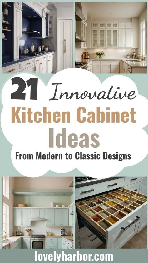 21 Inspiring Kitchen Cabinet Ideas: From Modern to Classic Designs 2 Interior Design Kitchen Cabinets, Best Kitchen Cabinet Layout, Kitchen Cabinet Ideas For Small Kitchens, Modern Minimalist Kitchen Ideas, Kitchen Cupboard Layout, Kitchen Must Haves When Building, Kitchen Cabinet Design Layout, Scullery Ideas Layout, Kitchen Cabinet Layout Ideas