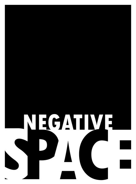 Negative Space Project on Behance Positive And Negative Typography, Negative Space Typography, Typography School, Negative Space Graphic Design, Space Lights, Expressive Typography, Negative Space Art, Bold Minimalism, Negative Space Design