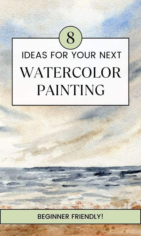 Landscape painting ideas that are easy and beginner friendly in acrylic and watercolor | watercolour tutorials beginners #art #howtopaint #painting #landscape Nita Engle Watercolor, Watercolor Landscape Tutorial Easy, Watercolor Art Landscape Tutorial, Abstract Watercolor Landscape Tutorial, Watercolor Landscape Paintings Tutorials, Watercolor Landscape Paintings Nature Beautiful, Watercolor Painting Ideas For Beginners, Big Watercolor Painting, Simple Watercolor Landscape