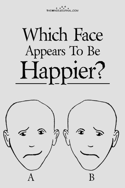 Which Face Appears To Be Happier? – Personality Test – The Minds Journal Psychology Personalities, Psychology Test Personality Types, How To Be A Fun Person, How To Find Your Personality, Psychological Quizzes, Face Reading Psychology, Personality Quizzes Psychology, Personality Images, True Colors Personality Test