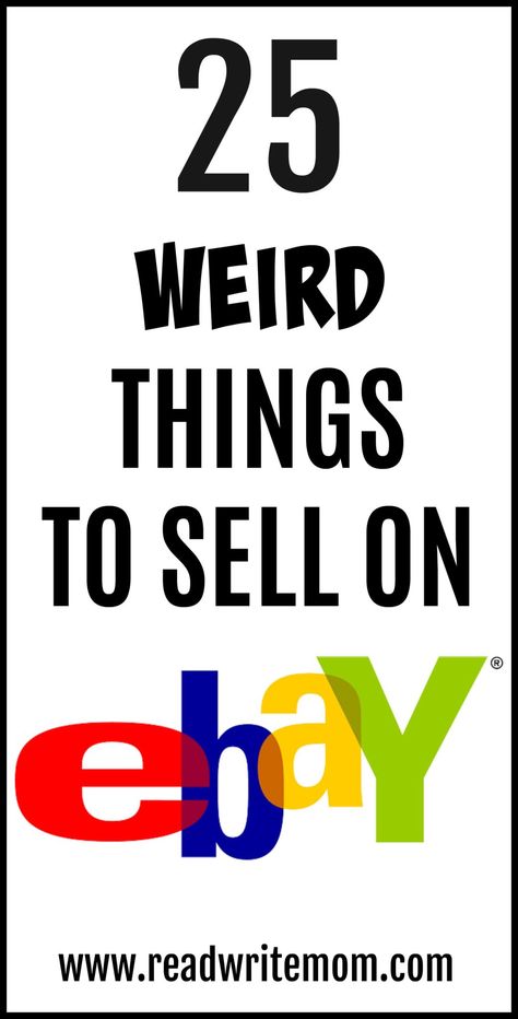 25 weird things to sell on Ebay to make money. Ebay Inventory Organization, Ebay Office, Ebay Gift Card, Ebay Selling Tips, Ebay Hacks, Ebay Business, What To Sell, Sell Your Stuff, Thrift Store Crafts