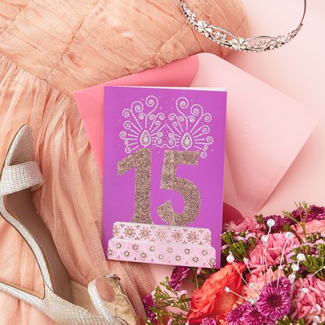 What to Write in a Quinceañera Card | Hallmark Ideas & Inspiration Quinceanera Quotes In English, Graduation Card Sayings, Graduation Wishes, Get Well Messages, Message Ideas, Wedding Card Messages, Fifteenth Birthday, Christmas Card Sayings, Sympathy Messages