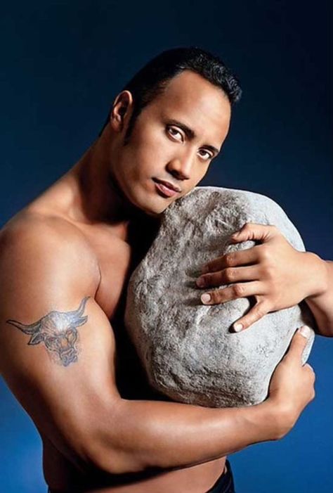 Dwayne the rock Jonson 
Dwayne Johnson 
The rock
Young Dwayne the rock Johnson 
Young Dwayne Johnson 
The rock holding a rock Rock Dwayne Johnson, The Rock Johnson, Some Jokes, The Rock Dwayne Johnson, Rock Johnson, Dwayne The Rock, Can't Stop Laughing, Dwayne Johnson, Funny Funny