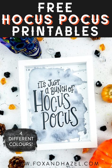 Hocus Pocus Printable, Punch Out Game, Hocus Pocus Decorations, Happy Halloween Quotes, Fabric Cleaner, Hocus Pocus Party, Halloween Punch, Halloween Hocus Pocus, Reading Diy