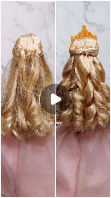 280K views · 51K likes | Cut Auzola on Instagram: "Major throwback! Anneliese hair makeover #throwback #auzoladollmakeover . Let's do more doll makeover this year! 💪🏻 . . 🌟💖FOLLOW ME FOR MORE BARBIE MAKEOVER CONTENT💖🌟 . . #barbie #barbiedoll #barbietheprincessandthepauper #barbieastheprincessandthepauper #barbiemovies #barbieanneliese #barbiemakeover #dolls #collection #bonekabarbie #koleksibarbie #dollcollector #dollrestoration #barbieindonesia #barbiegirl #barbiegram #kolektorbarbie" Cute Hairstyles For Barbie Dolls, Barbie Wigs Diy, Barbie Doll Hair Styling, Coquette Barbie Aesthetic, Barbie Hair Accessories, Hairstyles For Barbie Dolls, Barbie Hairstyles For Dolls, Barbie Doll Outfit Ideas, Barbie Hair Ideas