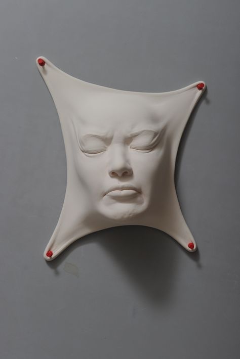 X Johnson Tsang, Ceramic Face, Figurative Kunst, Lucid Dream, Sculpture Art Clay, Tableau Art, A Level Art, Art Clay, Lucid Dreaming