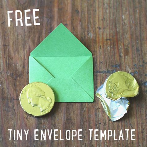 Free Tiny Envelope Template Download Tooth Fairy Envelope Diy, Tooth Fairy Envelope, Tiny Notes, Mini Envelopes Template, Tooth Fairy Note, Journal Things, Tiny Envelopes, Everyday Magic, Chocolate Gold