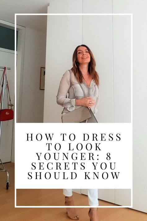 How to dress to look younger at 40? What colors to wear to make you look younger?How can I dress to look younger than my age?How should I dress to look 10 years younger? #beauty #over40 #over50 #over60 #over50fashion Look Younger At 40, Fashion Over 40 Summer, Moda Over 50, Moda Over 40, Young Outfit, 40s Outfits, Beauty Over 50, Heart Diet, Over 40 Style