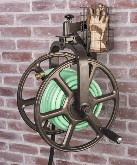 Garden Hose Reels, Retractable Garden Hose Reel, Garden Hose Storage, Liberty Garden, Garden Hose Holder, Garden Hose Reel, Hose Reels, Hose Storage, Create Business