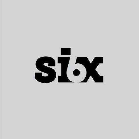 Hidden 6 in Six - The use of black and white space in Logo Design Logo Intelligent, Typographie Logo, News Logo, Logo Monogramme, Negative Space Logos, Joe Black, Typographic Logo Design, Clever Logo, 타이포그래피 포스터 디자인