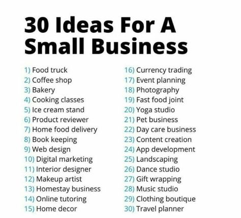 Business | Business Ideas | Small Business | Ideas How To Make Bussines Plan, How To Make A Online Business, How To Start Business Online, Different Types Of Business Ideas, Business Investment Ideas, Business Category List, Tips To Start A Business, Low Start Up Cost Business Ideas, Start A Business With No Money