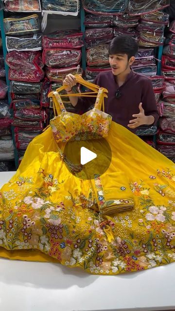 Trending Bridal Lehenga, Trending Lehenga Designs, Trending Lehenga, Indian Skirt, Yellow Lehenga, Fashion Vocabulary, Haldi Ceremony, Wedding Lehenga, The Choice