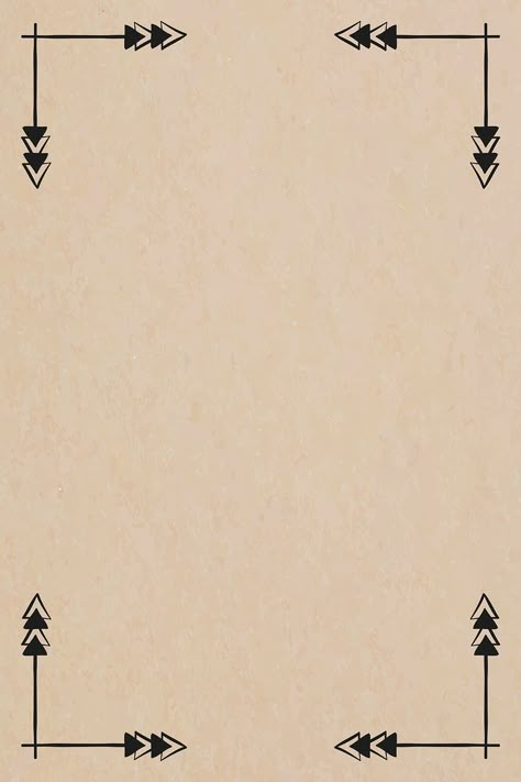 Vector frame border bohemian arrow ornament | free image by rawpixel.com / Sasi Frame Design For Project, Project Notes Design, Arrow Border Design, Assignment Background Design, Assiment Paper Design, School Work Design, Anime Border Designs For Projects, Cool Boarders Design, Front Page Design Aesthetic Drawing