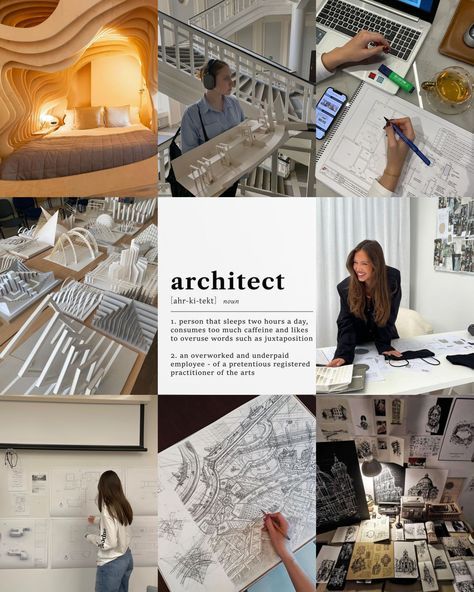 Architect School Aesthetic, Architecture Women Aesthetic, Architecture Design Aesthetic, Dream Job Architect, Jobs As Aesthetics, Architecture Engineering Aesthetic, Architect Career Aesthetic, Architecture Lifestyle Aesthetic, Architect Job Aesthetic