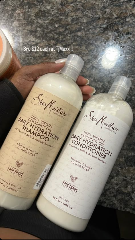 Black Hair Shampoo And Conditioner, She’s Moisture, Shea Moisture Shampoo And Conditioner, Shea Moisture Aesthetic, Best Shampoo And Conditioner For Hair Growth, Good Shampoo And Conditioner For Curly Hair, Natural Hair Shampoo And Conditioner, Curly Shampoo And Conditioner, Hydrating Shampoo And Conditioner