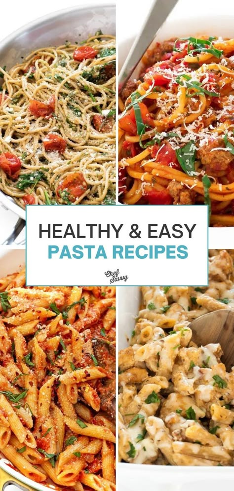 Easy Pasta Recipes Healthy, Pasta Noodles Recipes, Pasta Recipes Healthy, Pasta For Dinner, Chef Savvy, Penne Pasta Recipes, Healthy Pasta Dishes, Best Easy Dinner Recipes, Instant Pot Pasta Recipe