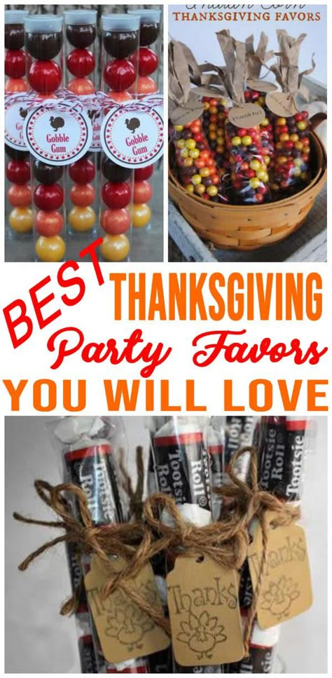 Thanksgiving Goodie Bag, Thanksgiving Table Favors, Thanksgiving Turkey Treats, Fall Party Favors, Friendsgiving Dinner Party, Easy Diy Thanksgiving, Thanksgiving Candy, Thanksgiving Party Favors, Party Favor Ideas