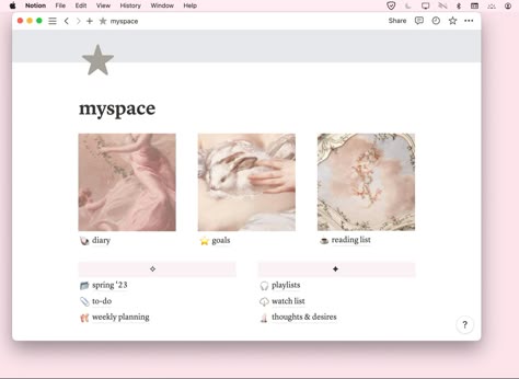 Notion Computer, Notion Phone, Pinterest Banner, Pink Notion, Notion Board, Notion Setup, Notion Library, Free Notion Templates, Notion Template Ideas