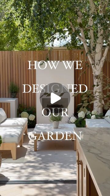 Sarah-Louise & Christopher Phelps on Instagram: "How we designed our garden 🌿

Here are ten ways you can turn a small garden, from a lacklustre and uninspiring space, into a beautiful design-led and functional garden.
 
1. Consider how you will live in the space. For us it was for entertaining, relaxing, cooking and planting. Focus on moments and zoning with purpose. 

2. Seek beautiful inspiration for materials, planting schemes and layouts.

3. Visualise. We enlisted the help of our good friends at @RenovationRenders to help us visualise our ideas, map out the space, coordinate materials and colour schemes and give us a fully rendered concept to work towards. 

4. Pick beautiful materials that align with your moodboards and consider the transition between your kitchen and garden to ensu Small Garden Layout Ideas Design, Small Garden Design Ideas Layout, Modern Mediterranean Garden, Small Garden Layout, Functional Garden, Garden Furniture Ideas, Planting Schemes, Dallas House, Sarah Louise