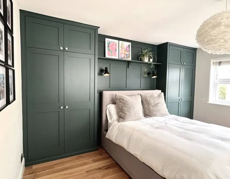 Wardrobes — Oliver Hazael Bespoke Carpentry Build In Wardrobe Over Bed, Bedroom Wardrobe Either Side Of Bed, Closet On Either Side Of Bed, Pax Wardrobe Either Side Of Bed, Bed Design With Cupboard, Behind Bed Built Ins, Over Bed Built In Wardrobe, Built In Wardrobes Over Bed, Builtin Wardrobes Around Bed