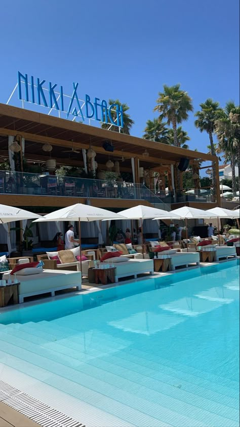 Montenegro Vacation, Nikki Beach Miami, Rich Girl Energy, Tivat Montenegro, Miami Summer, Trip To Miami, Miami Vacation, Miami Club, Nikki Beach