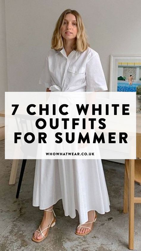 Linen Shirt Dress Outfit, White Sandals Outfit, White Midi Skirt Outfit, Linen Skirt Outfit, Linen Dress Outfit, White Summer Midi Dress, White Linen Dress Summer, Denim Midi Skirt Outfit, White Linen Outfit