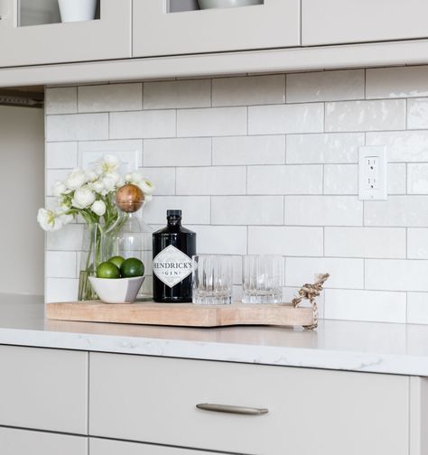 Choosing Grout for Cloé's White Subway Tile | Bedrosians Tile & Stone White Tiles Grey Grout, White Subway Tiles Kitchen Backsplash, Tile Grout Color, White Subway Tile Kitchen, Subway Backsplash, Bedrosians Tile, Subway Tile Backsplash Kitchen, Grey Subway Tiles, White Kitchen Tiles