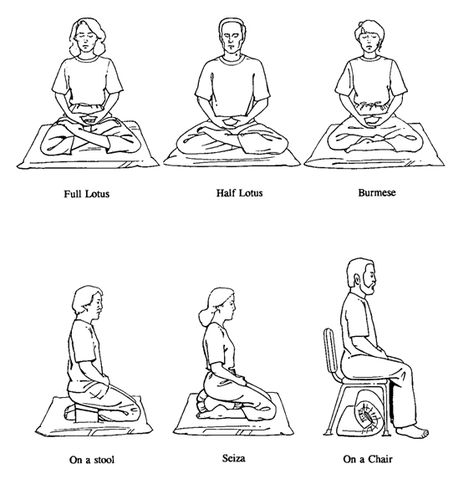 Half Lotus Pose, Seiza Sitting, Yoga Sitting, Zazen Meditation, Lotus Meditation, Meditation Posture, Meditation Pose, How To Meditate, Meditation Poses