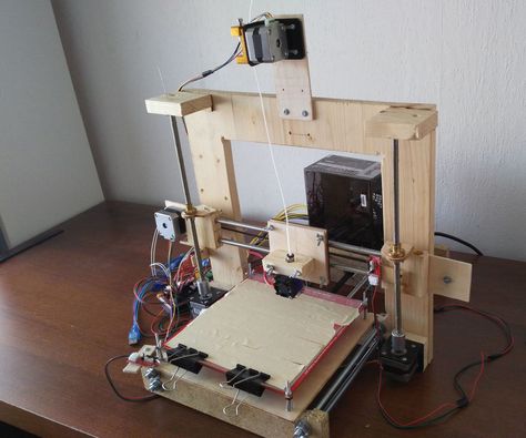 DIY 3D Printer: How to Make a 3D Printer That Anyone Can Do: 7 Steps (with Pictures) Build A 3d Printer, Make 3d Printer, Diy 3d Printer, 3d Printer Software, 3d Printing Diy, 3d Cnc, 3d Printer Diy, Workbench Plans, Rapid Prototyping