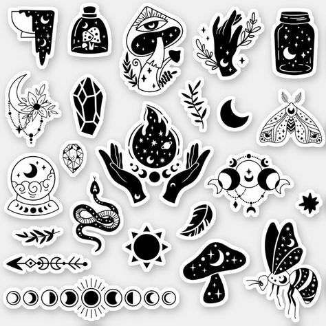 Spooky and stylish stickers perfect for witches, goths, and anyone who loves a little magic. #witchystickers #gothstickers . #Spiritual_Stickers_Printable #Witchy_Sticker_Ideas #Stickers_Packs_Aesthetic #Witchy_Stickers_Printable Sticker Sets Aesthetic, Witchy Sticker Ideas, Spiritual Stickers Printable, Witchy Stickers Printable, Gothic Stickers Printable, Dark Stickers Aesthetic, Sticker Sheet Design, Virtual Stickers, Witchy Supplies