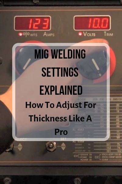 MIG Welding Settings Explained - Wire Speed & Voltage Chart Mig Welding Tips, Welding For Beginners, Welding Design, Welding Training, Welded Metal Projects, Welding Crafts, Welding Shop, Metal Fabrication Tools, Welding Cart