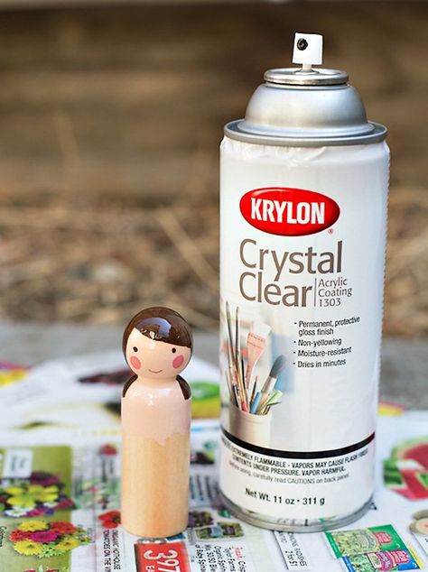 DIY Tutorial: Wooden Peg Fairy Dolls // Hostess with the Mostess® Woodland Fairy Party, Peg Doll Ideas, Clothes Pin Dolls, Wooden People, Wood Peg Dolls, Wooden Peg Dolls, Clothespin Dolls, Peg People, Pin Doll