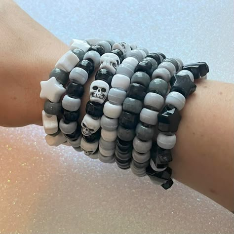 I might be biased but you should probably buy this on Depop 👍 https://depop.app.link/2bo7YkgaUrb Aesthetic Kandi Bracelets, I Wanna Be Yours Bracelet, Bracelets Emo, Bracelets Grunge, Grunge Bracelets, Kandi Bracelets Ideas, Emo Bracelets, Emo Kandi, Kandi Singles