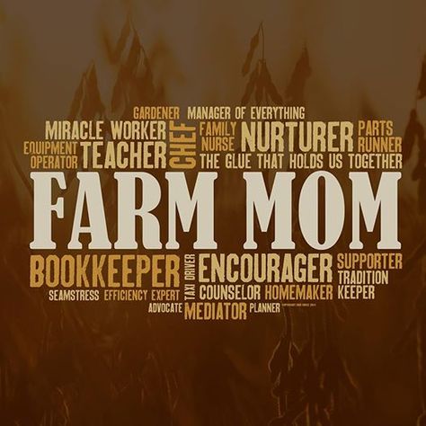 Farm Mom  -  Love this!!  So perfectly explains my job description! Farm Sayings, Farm Life Quotes, Farming Quotes, Farmer Quotes, Farm Facts, Summer Beach Quotes, God Made A Farmer, Farm Quotes, Farming Life