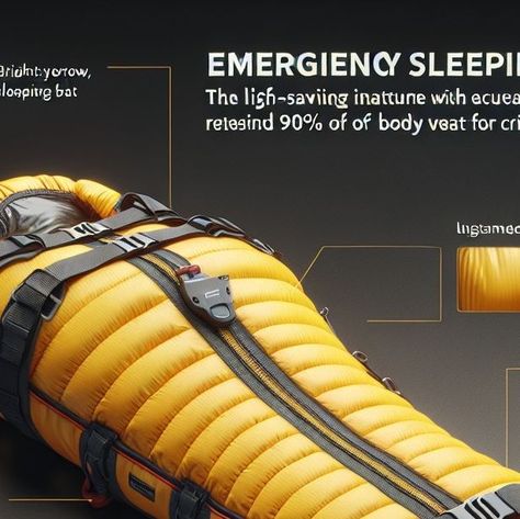 37 likes, 4 comments - discoverwithmark on July 1, 2024: "🌟 **Stay Warm and Safe in Emergencies: Leberna Emergency Sleeping Bag Review!** 🌟

Discover the ultimate survival gear with the Leberna Emergency Sleeping Bag! 🛌🔆 This life-saving product retains 90% of your body heat, ensuring you stay warm in critical situations. Durable, lightweight, and packed with features like a high-visibility strip and an emergency whistle—it's a must-have for any adventurer! 🚀

**Key Points:**
- Retains up Emergency Whistle, Cold Camping, Lights And Sirens, Emergency Lights, Emergency Bag, Luxury Camping, Raincoats For Women, Puffy Jacket, Padded Coat